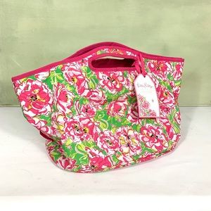 LILY PULITZER Insulated Beverage Carrier With Tags